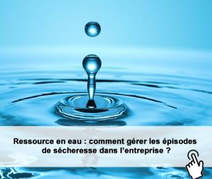 eau sécheresse