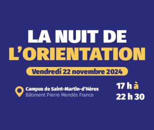 nuit de l'orientation - 