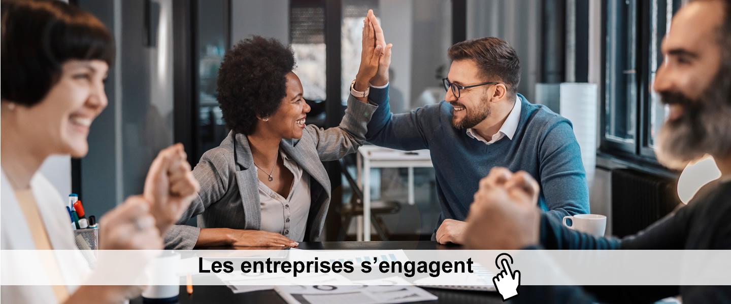 Les entreprises s'engagent
