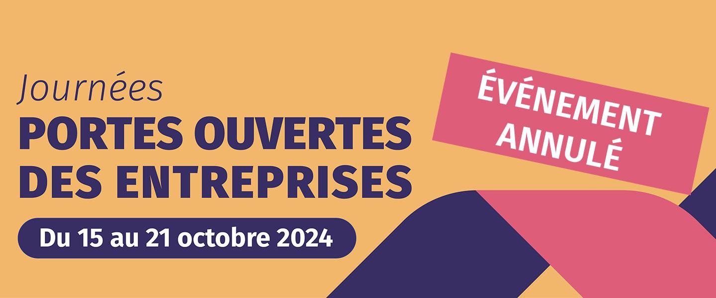 JPO entreprises : annulé